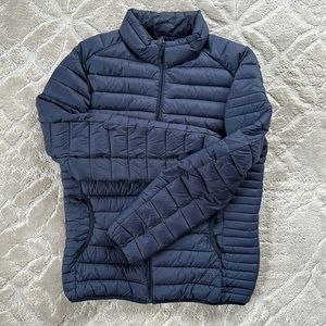 Pull & Bear Blue Puffer Jacket.